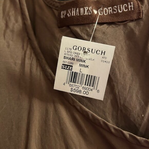 Cotton Silk Dress - size L - Picture 3 of 9